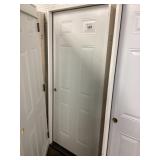 36 inch right steel six panel EXT door