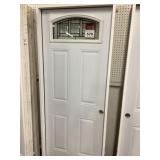 32 inch left leaded steel door
