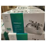Peerless chrome 4 inch bath faucet X2