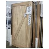 42' x 84' White Cedar Z-Style BarnDoor w/ Hardware