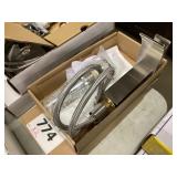 Brushed nickel bath faucet X2