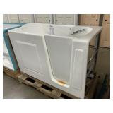 White 60' x 30' Walk In Tub