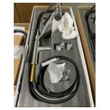 Sensor Spring Kitchen Faucet In Stainless Steel