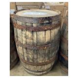 Oak bourbon barrel