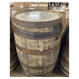 Oak bourbon barrel