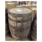 Oak bourbon barrel