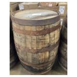 Oak bourbon barrel