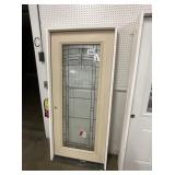 34 inch full view leaded EXT door