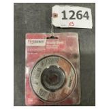 Firepower 4 1/2' x 1/4' Grinding Wheels x5