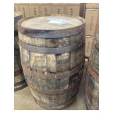 Oak bourbon barrel