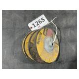 DeWalt 1/4' Metal Grinding Wheels x4