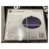 Glacier Bay Black, rain can showerhead