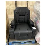Black Massage Rocker Recliner