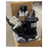 1/3 HP submersible sump pump