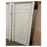 36' x 80' RH 6-Panel Wood Grain MDF Interior Door