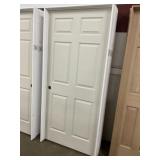 36' x 80' RH 6-Panel Wood Grain MDF Interior Door