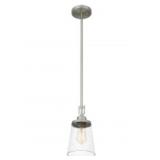 Ashley 1-Bulb Mini Pendant in Brushed Nickel x 3