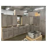 15pc. Silvercreek Winchester Gray 36' Kitchen