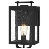 Ashley 1-Bulb Wall Lantern in Black x 2