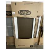 Larsonï¿½ 34' x 80' White FV Screen Door w/ HW