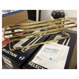 Grohe 24 inch brass towel rack $568