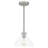 Ashley 1-Bulb Mini Pendant in Nickel x 3