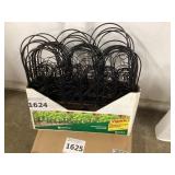 Full case of 16 inch rod iron fence