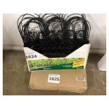 Full case of 16 inch rod iron fence