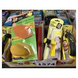 Box lot of sanding tools