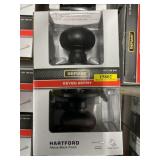 Defiant Keyed Entry Matte Black x3