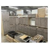 14pc. Silvercreek Winchester Gray 30' Kitchen