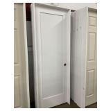 28' x 80' LH 1-Panel Primed Door