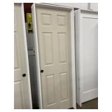 28' x 80' RH 6-Panel Wood Grain MDF Interior Door