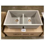 Composite granite kitchen sink