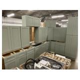 15pc. Silvercreek Fresh Sage 36' Kitchen
