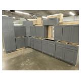 15pc. Silvercreek Platinum Gray 30' Kitchen