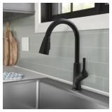Elkayï¿½ Pull-Down Kitchen Faucet in Matte Black