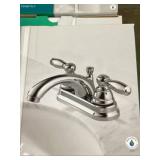 Peerless chrome 4 inch bath faucet X2