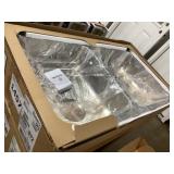 Moen stainless 32 inch double bowl sink