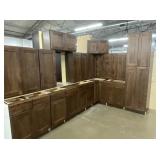 15pc. Silvercreek Rustic Hickory 36' Kitchen
