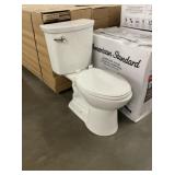 American Standard Vormax Elongated White Toilet