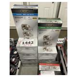 Defiantï¿½ 2pk, Interior Home Knobs in Stainless x3