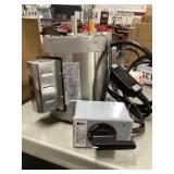 Boat lift motor with up down control switch.