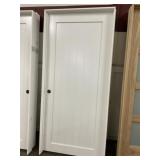36' x 80' RH 1-Panel V-Groove Primed Interior Door