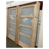 36' x 80' RH 4-Panel White Cedar Interior Door