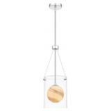 Ashley 1-Bulb Pendant Light in Chrome x 2