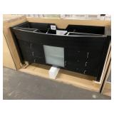 61' Espresso Single Bowl Vanity Base