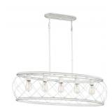 Quoizelï¿½ 5-Bulb Island Light in White