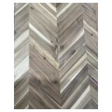 25' x 98' Butcher Block Chevron Countertop x 8