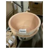 22' Durable Cream Planter x2